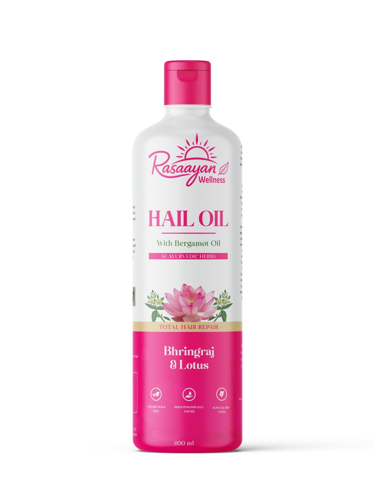 Rasayaan Herbal Hair Oil  (Strong & Shiny Hair)