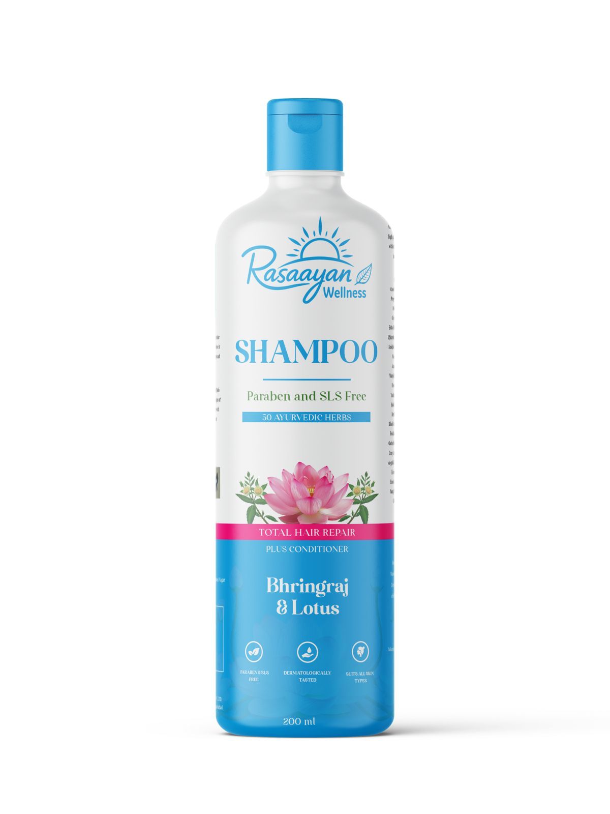 Rasayaan Herbal Shampoo ( Strong, Silky & Nourished Hair)
